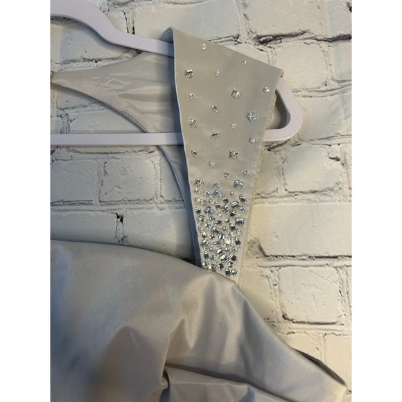 Women's Maggy London Side Gather Sleeveless Dress SZ 16. NWOT. - Picture 3 of 8